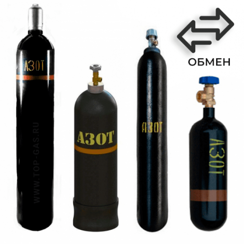 Обмен азотных баллонов в Новом Быту